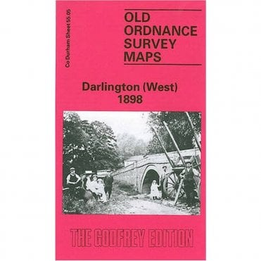 Darlington (West) 1898 (County Durham Sheet 55.05) - Old OS Maps