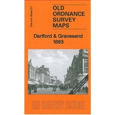 Dartford & Gravesend 1893 (Inch To The Mile Sheet 271) - Old OS Maps