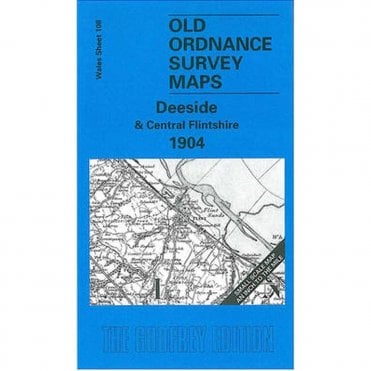 Deeside & Central Flintshire 1904 (Inch To The Mile Sheet 108) - Old OS Maps