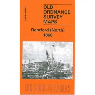 Deptford (North) 1868 (London Sheet 91.1) - Old OS Maps