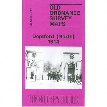 Deptford (North) 1914 (London Sheet 91.3) - Old OS Maps