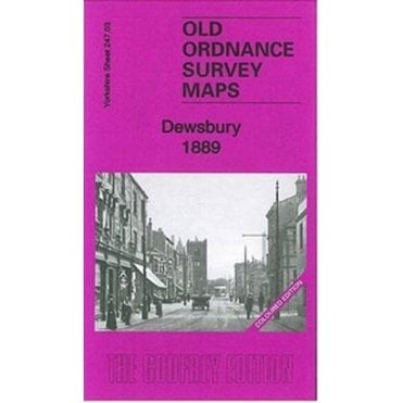 Dewsbury 1889 (Coloured Edtion) (Yorkshire Sheet 247.03a) - Old OS Maps