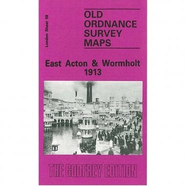 East Acton & Wormholt 1913 (London Sheet 58.3) - Old OS Maps