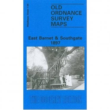 East Barnet & Southgate 1897 (Middlesex Sheet 7.09) - Old OS Maps