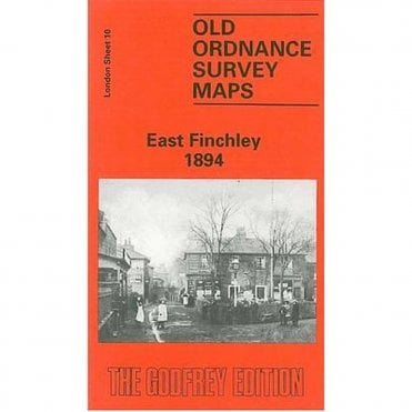 East Finchley 1894 (London Sheet 10.2) - Old OS Maps