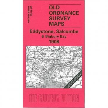 Eddystone, Salcombe & Bigbury Bay 1908 (Inch To The Mile Sheet 354/355) - Old OS Maps