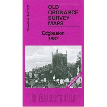 Edgbaston 1887 (Coloured Edition) (Warwickshire Sheet 13.12a) - Old OS Maps