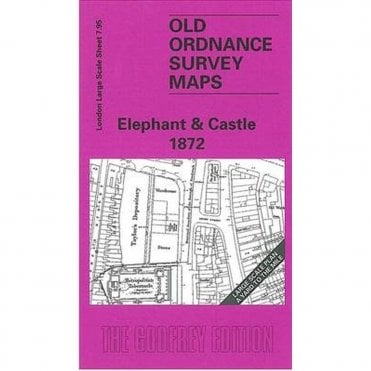 Elephant & Castle 1872 (London Large Scale Sheet 7.95) - Old OS Maps
