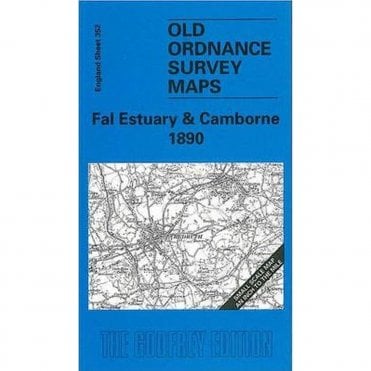 Fal Estuary & Camborne 1890 (Inch To The Mile Sheet 352) - Old OS Maps