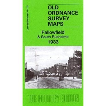 Fallowfield & South Rusholme 1933 (Lancashire Sheet 111.03c) - Old OS Maps