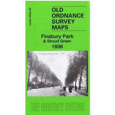 Finsbury Park & Stroud Green 1936 (London Sheet 20.4) - Old OS Maps