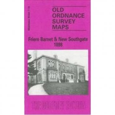 Friern Barnet & New Southgate 1898 (Middlesex Sheet 7.13) - Old OS Maps
