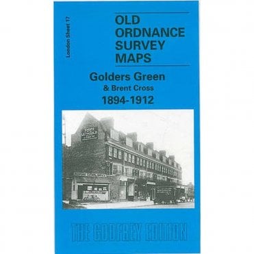 Golders Green & Brent Cross 1894-1912 (London Sheet 17.3) - Old OS Maps