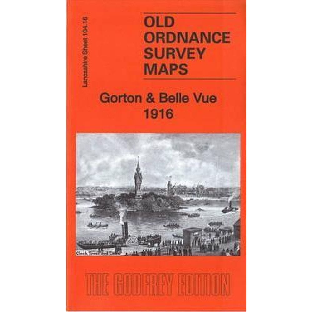 Gorton & Belle Vue 1916 (Lancashire Sheet 104.16c) - Old OS Maps
