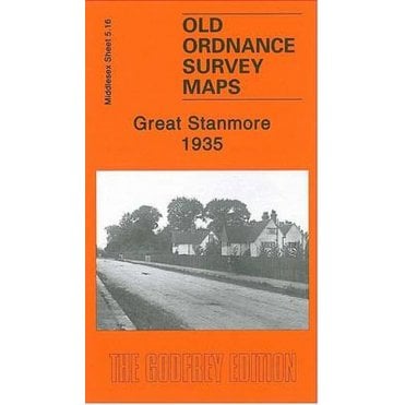 Great Stanmore 1935 (Middlesex Sheet 5.16) - Old OS Maps