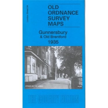 Gunnerbury & Old Brentford 1935 (London Sheet 84.4) - Old OS Maps