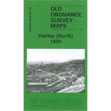 Halifax (North) 1930 (Yorkshire Sheet 231.05c) - Old OS Maps