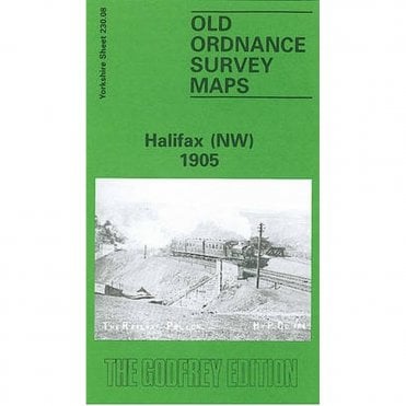 Halifax (North-West) 1905 (Yorkshire Sheet 230.08b) - Old OS Maps