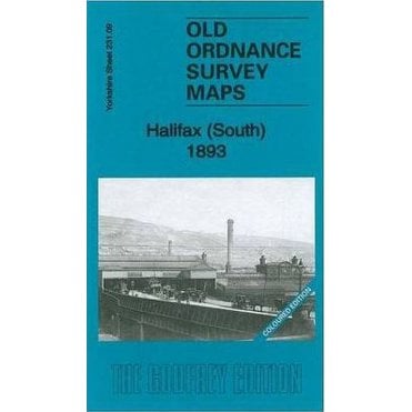 Halifax (South) 1893 (Coloured Edition) (Yorkshire Sheet 231.09a) - Old OS Maps