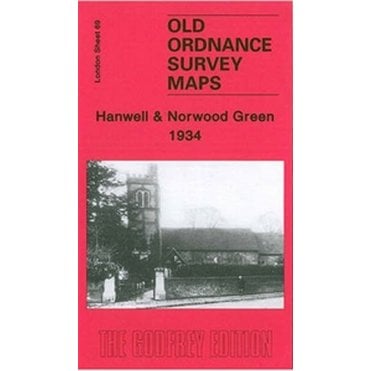 Hanwell & Norwood Green 1934 (London Sheet 69.4) - Old OS Maps