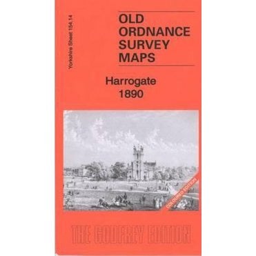 Harrogate 1890 (Coloured Edition) (Yorkshire Sheet 154.14a) - Old OS Maps