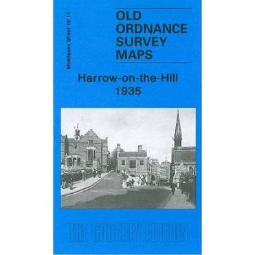 Harrow-on-the-Hill 1935 (Middlesex Sheet 10.11b) - Old OS Maps