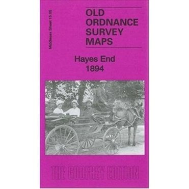 Hayes End 1894 (Middlesex Sheet 15.05) - Old OS Maps