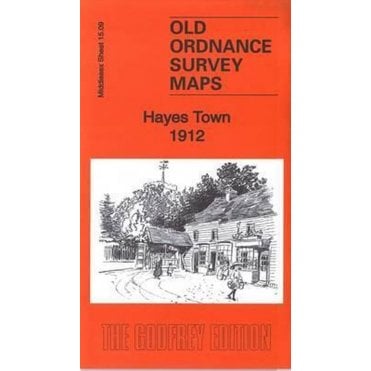 Hayes Town 1912 (Middlesex Sheet 15.09) - Old OS Maps