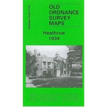 Heathrow 1934 (Middlesex Sheet 19.08) - Old OS Maps