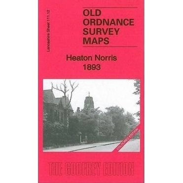 Heaton Norris 1893 (Coloured Edition) (Lancashire Sheet 111.12a) - Old OS Maps