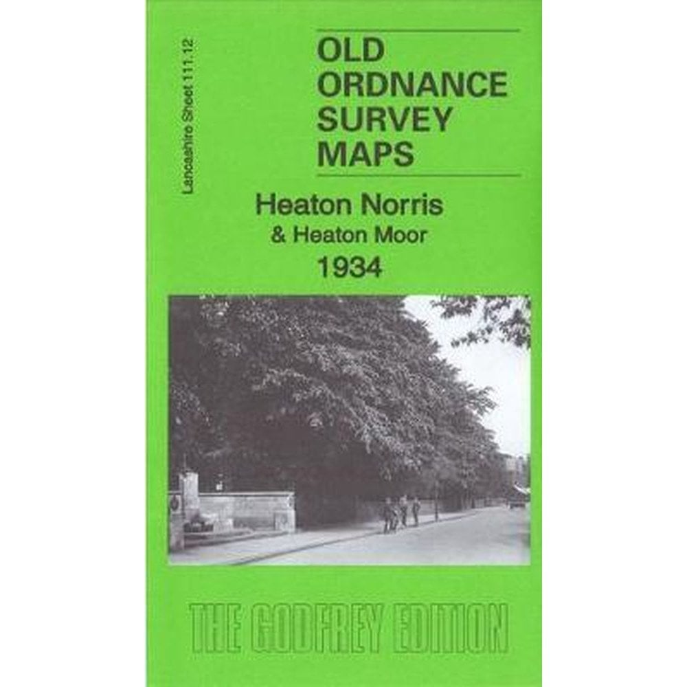 Heaton Norris & Heaton Moor 1934 (Lancashire Sheet 111.12c) - Old OS Maps