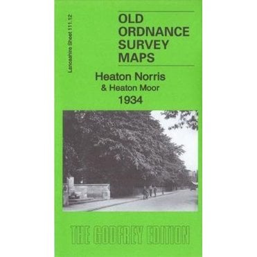 Heaton Norris & Heaton Moor 1934 (Lancashire Sheet 111.12c) - Old OS Maps