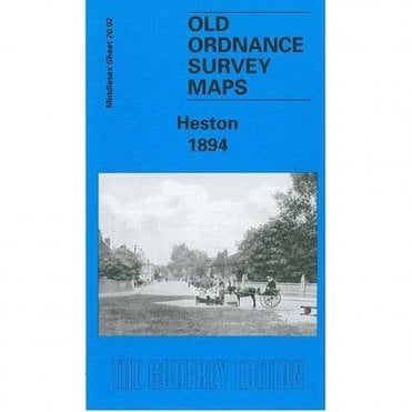Heston 1894 (Middlesex Sheet 20.02a) - Old OS Maps