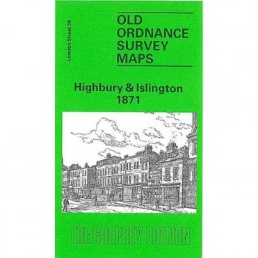 Highbury & Islington 1871 (London Sheet 39.1) - Old OS Maps