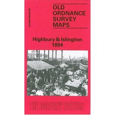 Highbury & Islington 1894 (London Sheet 39.2) - Old OS Maps