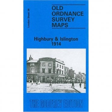 Highbury & Islington 1914 (London Sheet 39.3) - Old OS Maps