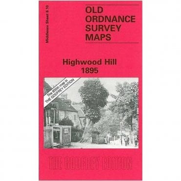 Highwood Hill 1895 (Middlesex Sheet 6.10) - Old OS Maps