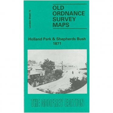 Holland Park & Shepherds Bush 1871 (London Sheet 73.1) - Old OS Maps