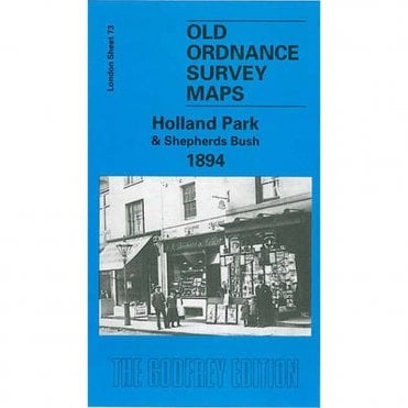 Holland Park & Shepherds Bush 1894 (London Sheet 73.2) - Old OS Maps