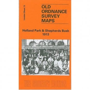 Holland Park & Shepherds Bush 1913 (London Sheet 73.3) - Old OS Maps