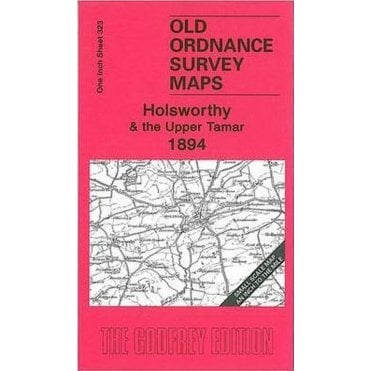 Holsworthy & Upper Tamar 1894 (Inch To The Mile Sheet 323) - Old OS Maps