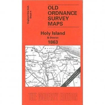 Holy Island & District 1863 (Inch To The Mile Sheet 4a) - Old OS Maps