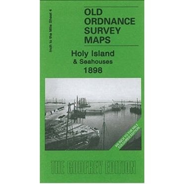 Holy Island & Seahouses 1898 (Coloured Edition) (Inch To The Mile Sheet 4b) - Old OS Maps