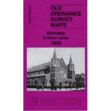 Hornsey & Green Lanes 1935 (London Sheet 12.4) - Old OS Maps