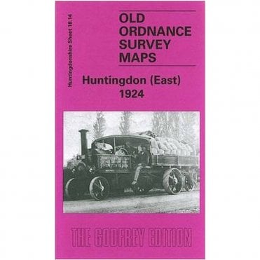 Huntingdon (East) 1924 (Huntingdonshire Sheet 18.14) - Old OS Maps