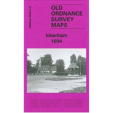 Ickenham 1934 (Middlesex Sheet 09.16) - Old OS Maps