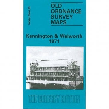 Kennington & Walworth 1871 (London Sheet 89.1) - Old OS Maps