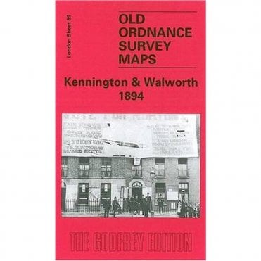 Kennington & Walworth 1894 (London Sheet 89.2) - Old OS Maps