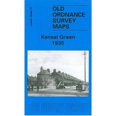 Kensal Green 1935 (London Sheet 47.4) - Old OS Maps