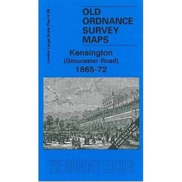 Kensington (Gloucester Road) 1865-72 (London Large Scale Sheet 6.99) - Old OS Maps